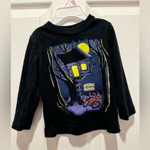 Treehouse long sleeve t-shirt.
